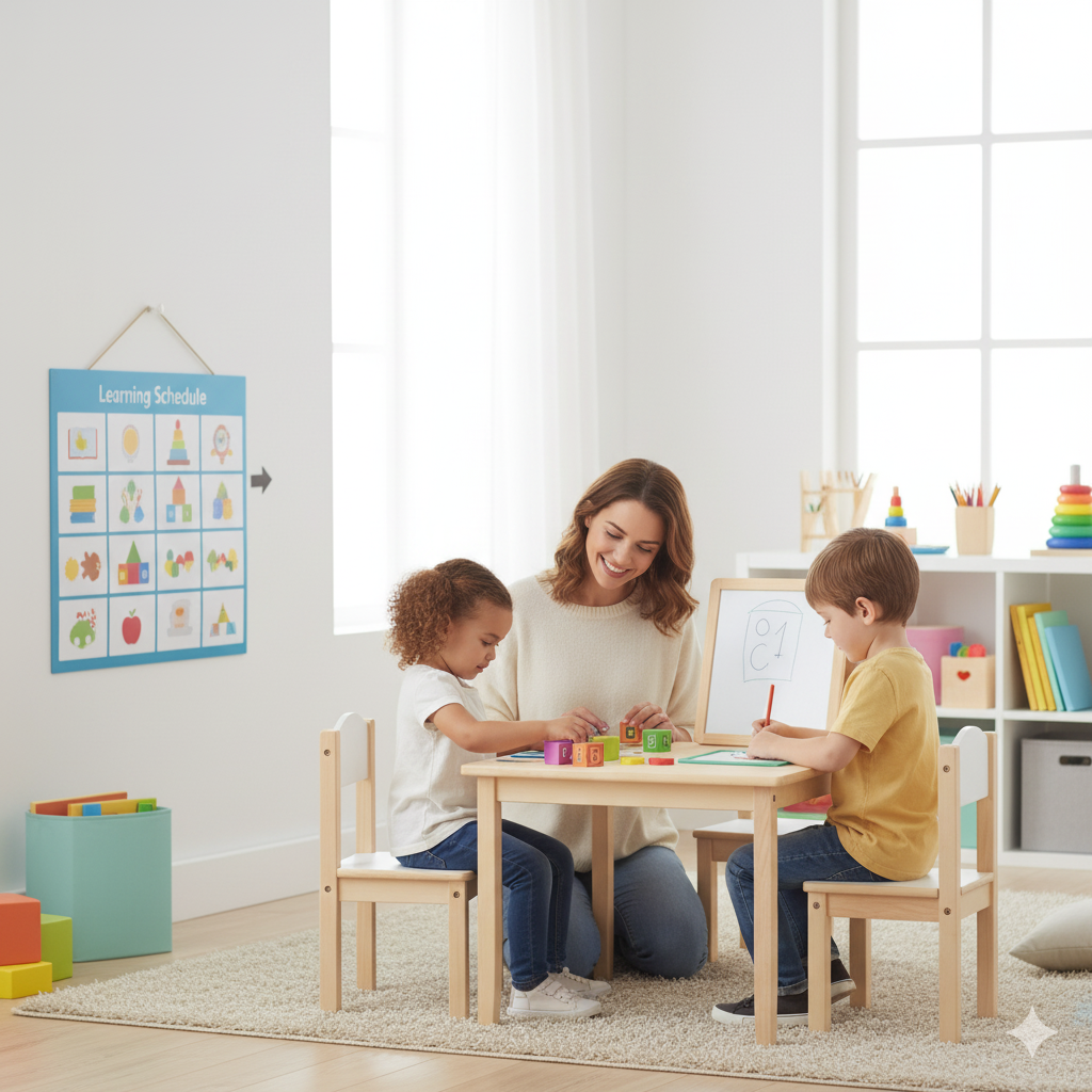 Madre e hija leyendo